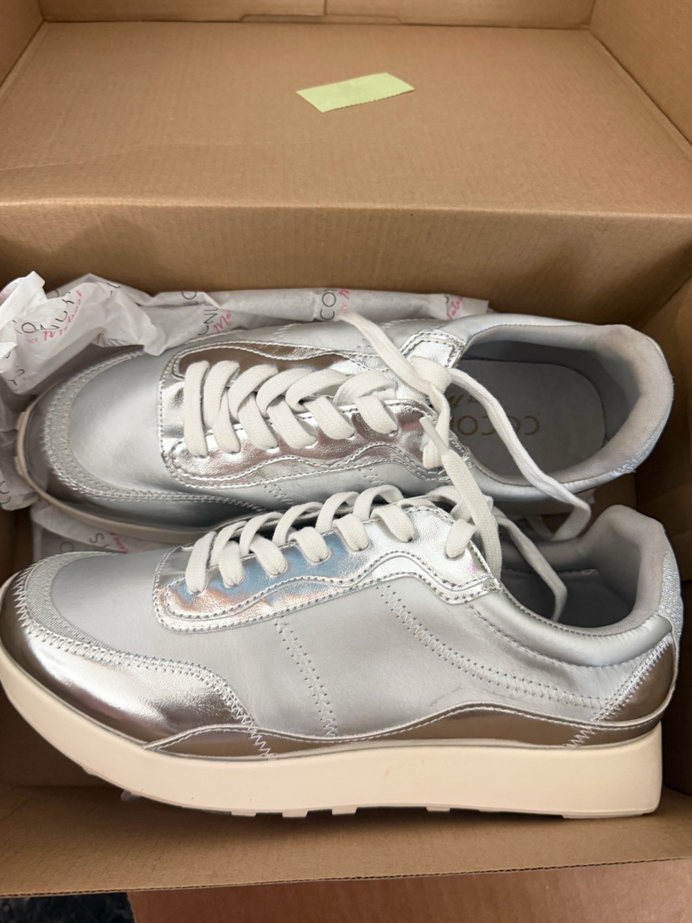 Coconuts by Matisse Silver Trainer Sneakers